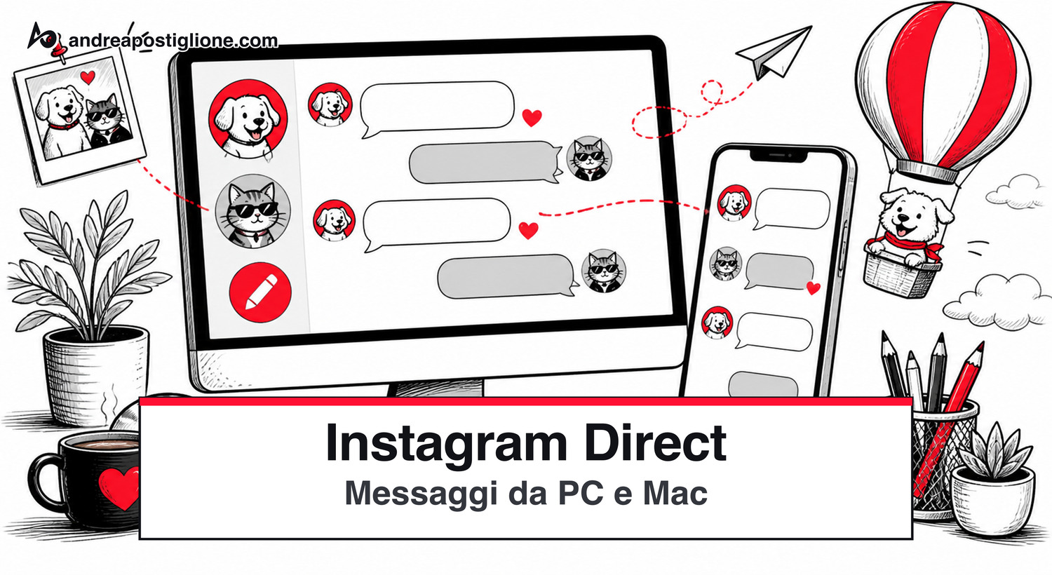 Instagram Direct: Messaggi da PC e Mac