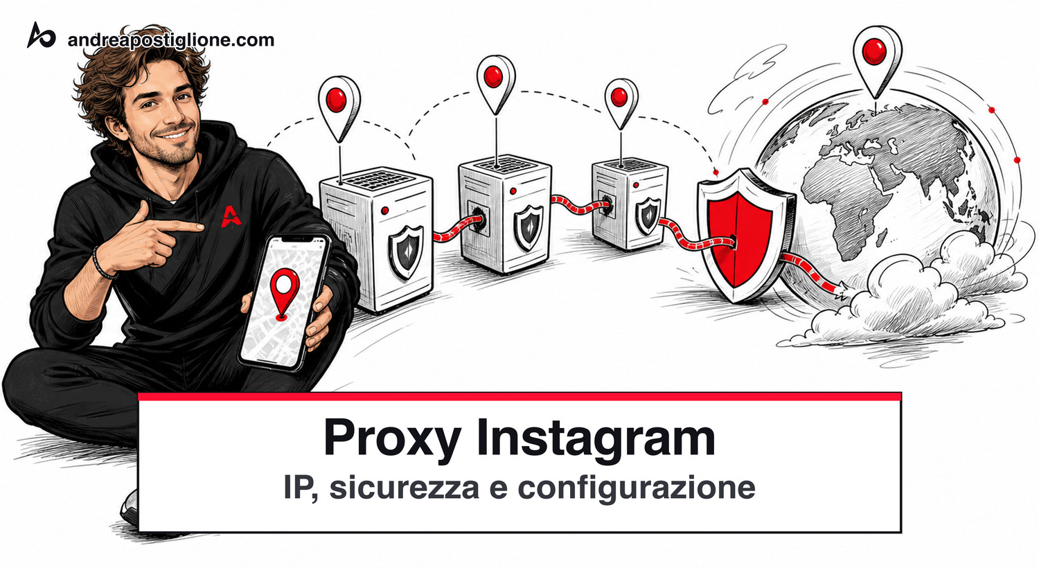 Proxy Instagram: IP, sicurezza e configurazione