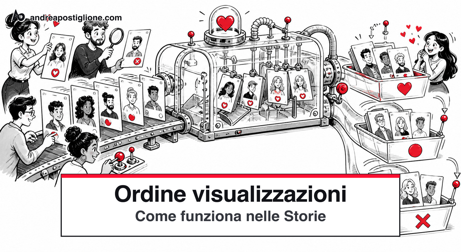 Ordine visualizzazioni: Come funziona nelle Storie