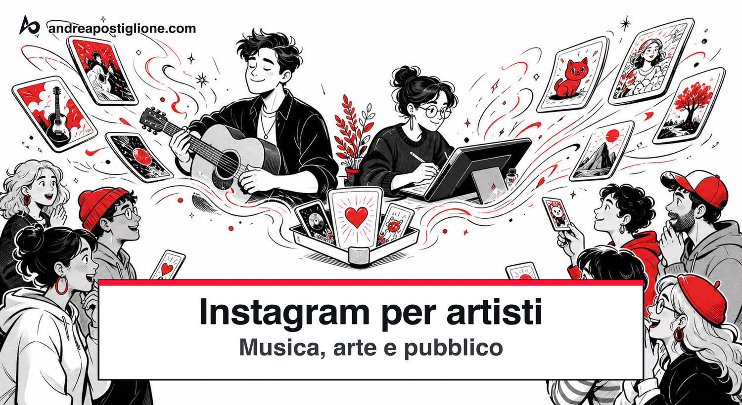 Instagram per artisti: Musica, arte e pubblico