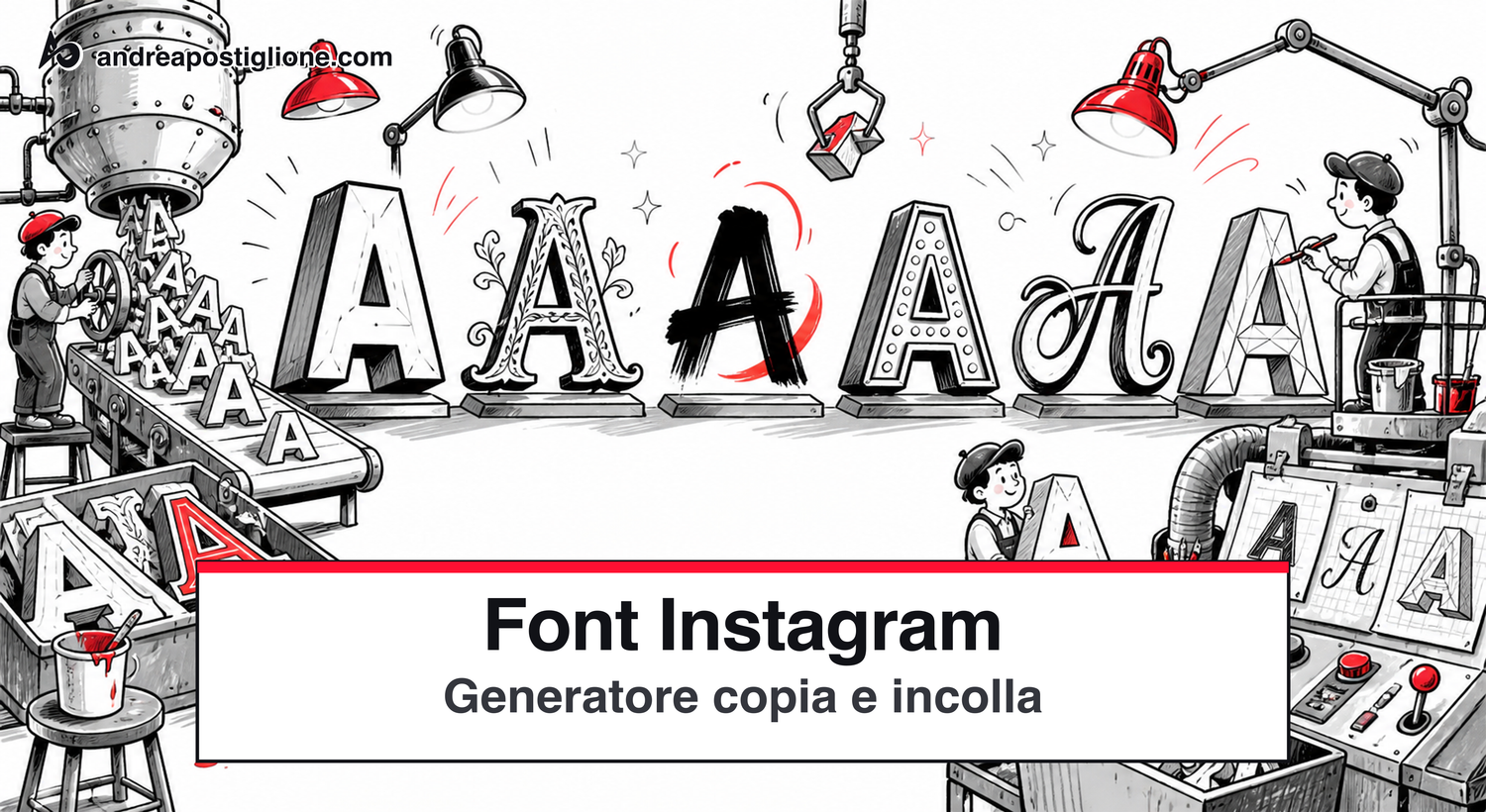 Font Instagram: Generatore copia e incolla
