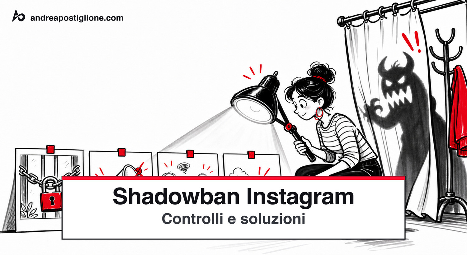 Shadowban Instagram: controlli e soluzioni